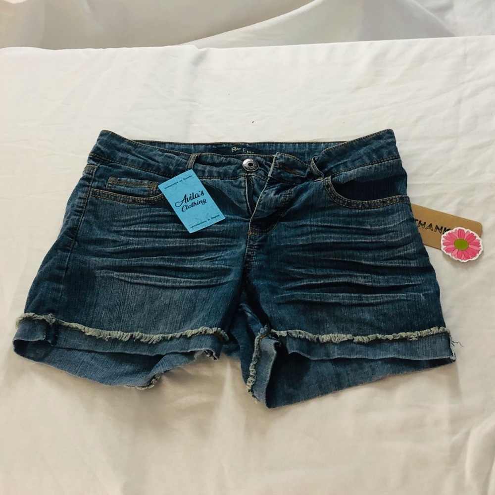 Not used. Stretch Jean Shorts